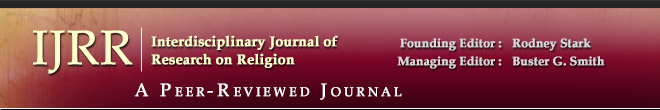 Interdisciplinary Journal of Research on Religion